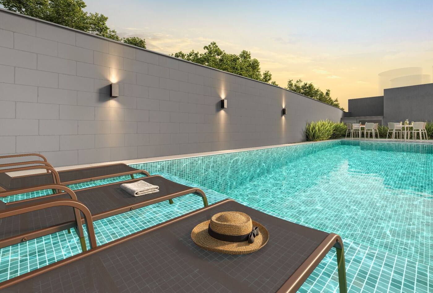 Piscina — Vivaz Nações Unidas