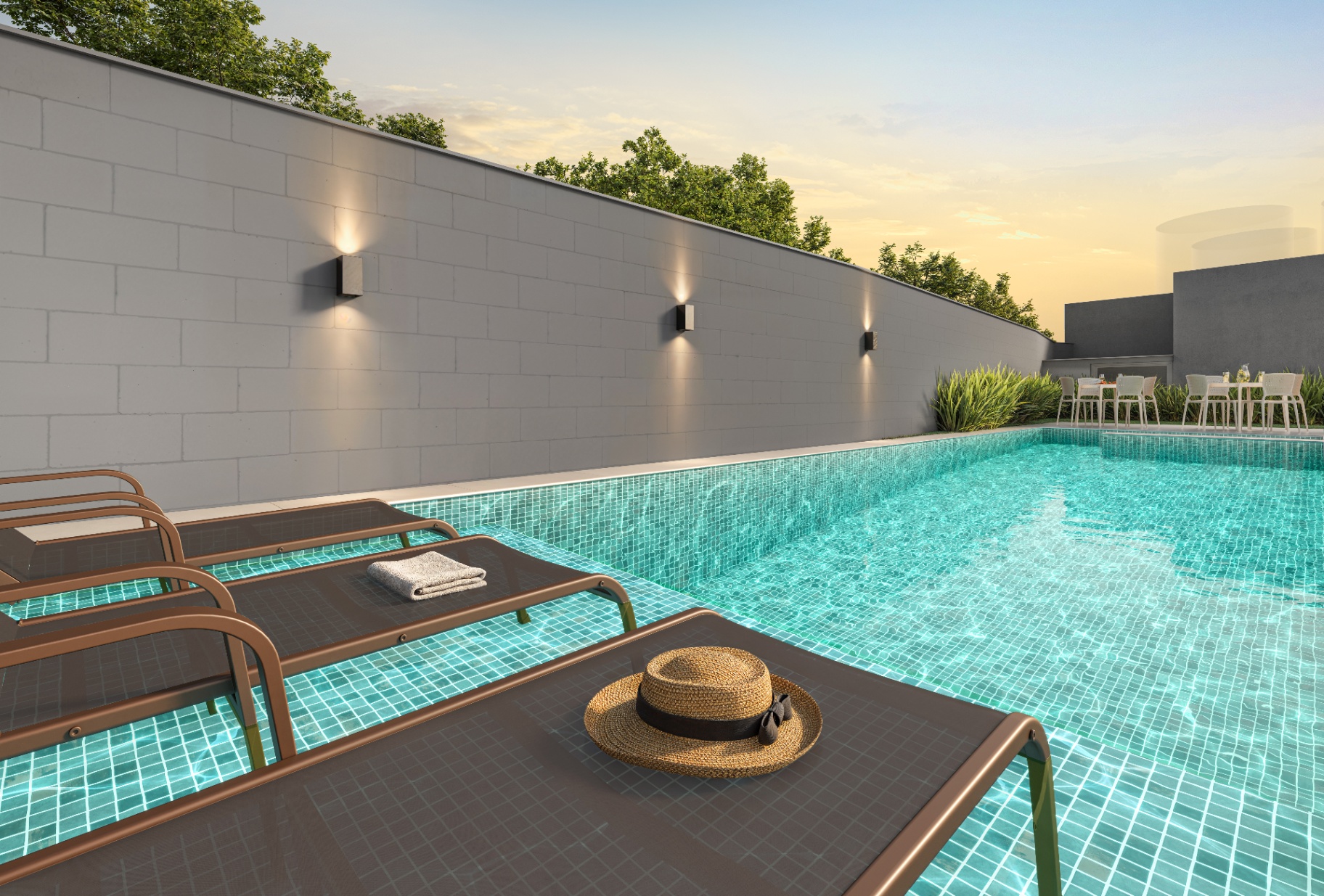 Piscina — Vivaz Nações Unidas